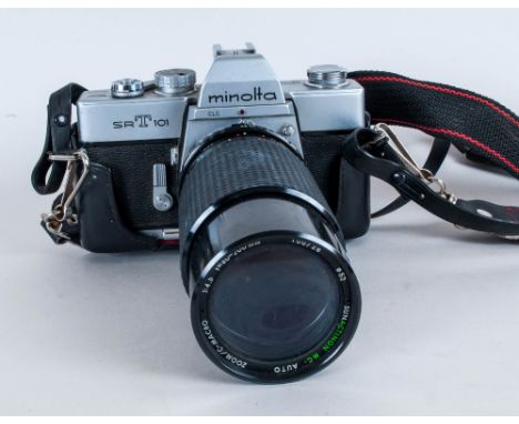 Minolta Camera With Extension Lenses, Model 2424467