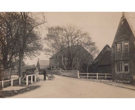 A collection of approximately 66 postcards of Leicestershire, including photographic postcards titled ‘Leicester, Narborough 