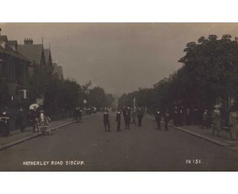 A collection of approximately 225 postcards of Sidcup, south-east London, including photographic postcards titled ‘High Stree