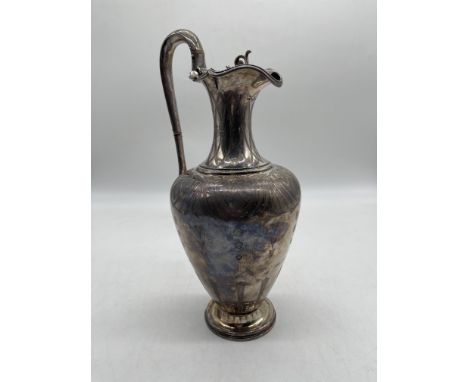 Hallmarked Silver Victorian Claret Jug. 