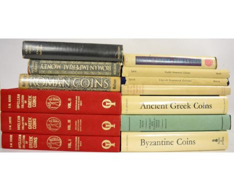 A Selection of Reference Books on Ancient Greek & Roman Coins comprising: (1) 'A Guide to the Principal Coins of the Greeks c
