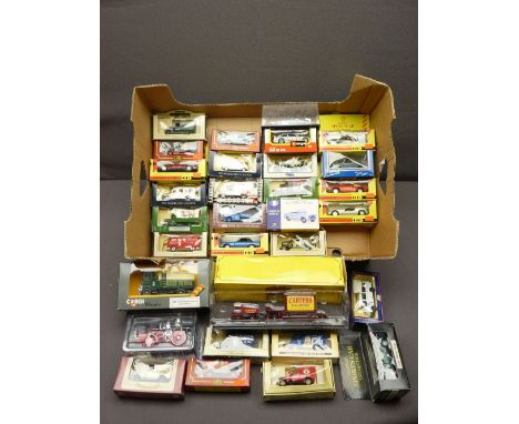 DIECAST BOXED MODEL VEHICLES - approximately 30, makers include Corgi, Burago, LLedo models to include Esso, Bovril, Coca Col