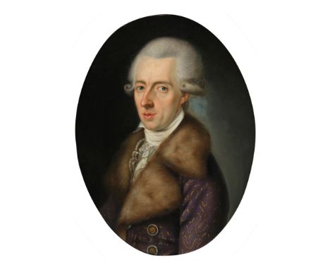 Unbekannter MalerPortrait des Charles von Rarrel2. Hälfte 18. Jahrhundert Öl auf Leinwand 61 x 46 cm, mit Rahmen 72,5 x 58 cm