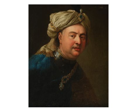 Portrait des Königs Johann III. Sobieski (1629-1696)Um 1680 Öl auf Leinwand, dubliert 64 x 50 cm, mit Rahmen 85 x 72 cm