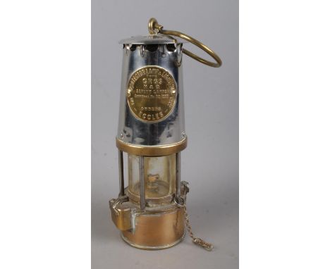An Eccles Type GR6S safety lamp from the Protector Lamp &amp; Lighting Co Ltd.  