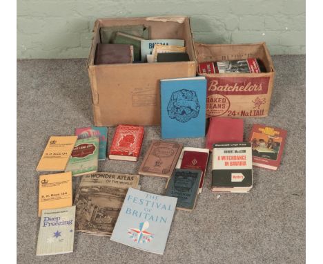 Two boxes of assorted vintage books to include Our Bird Friends by Richard Kearton, Practical Sanitation by George Reid, The 