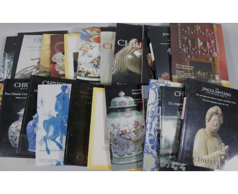 Various saleroom catalogues, Christie's Asian Art, Fine Chinese Exports Ceramics, The Jingguantang Collection, various editio