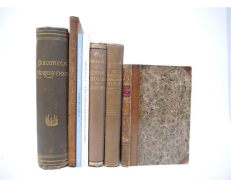 Augustus Jessopp: 'One Generation of a Norfolk House: A Contribution to Elizabethan History', Norwich, 1878, 1st edition, lim