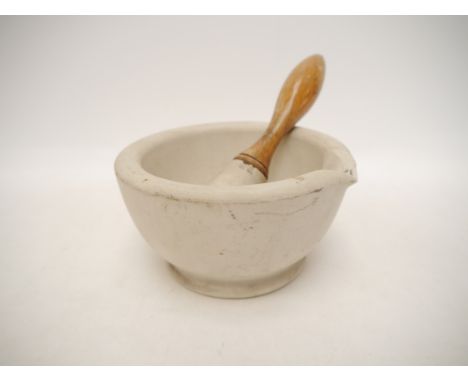 Dame Agatha Christie, Lady Mallowan (1890-1976), her mortar and pestle, from Winterbrook House, Wallingford, the item being a