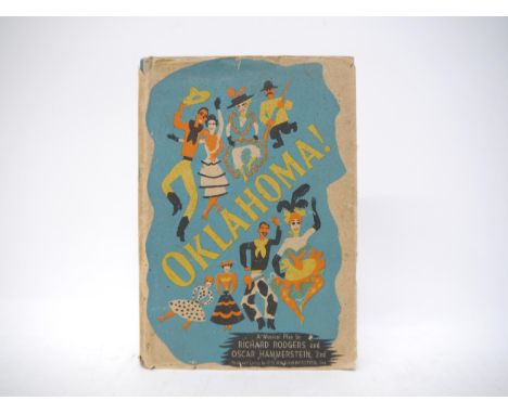 Richard Rodgers &amp; Oscar Hammerstein, 2nd: 'Oklahoma!', NY, Random House, 1943, 1st edition, 1st printing, 5 full page pla