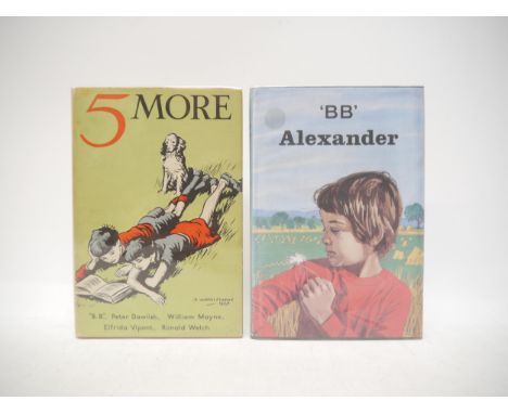 Denys Watkins-Pitchford "BB" and others: "5 More", Oxford, Basil Blackwell, 1957, 1st edition, black and white ills. througho