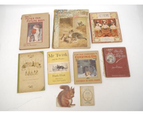 Nice assorted children's &amp; illustrated books including Beatrix Potter; 'The Pie and the Patty- Pan', 1905, 1st edition,mo