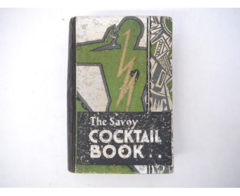 Harry Craddock: 'The Savoy Cocktail Book', London, (Constable and Company, 1930, 1st edition, illustrations and decorations p