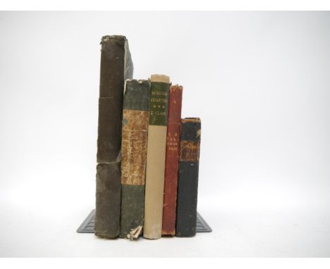 Thomas Kitson Cromwell: 'The Norfolk Tourist, Or Excursions through Norfolk', 1818-19, 2 volumes bound in 1, folding maps/pla