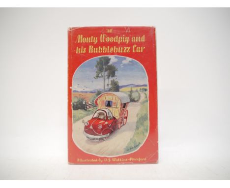 Denys Watkins-Pitchford 'BB': 'Monty Woodpig and his Bubblebuzz Car', L, Edmund Ward, 1948, 1st edition, 4 colour plates + il