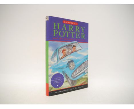 J.K. Rowling: 'Harry Potter and the Chamber of Secrets', London, Bloomsbury, 1998, 1st edition, 1st issue, print line reads '