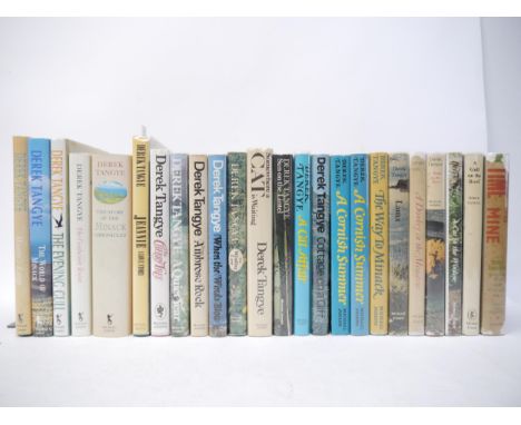 Derek Tangye, 'The Minack Chronicles', 1961-1997, 1st editions, 23 volume complete set of the authors autobiographical books,