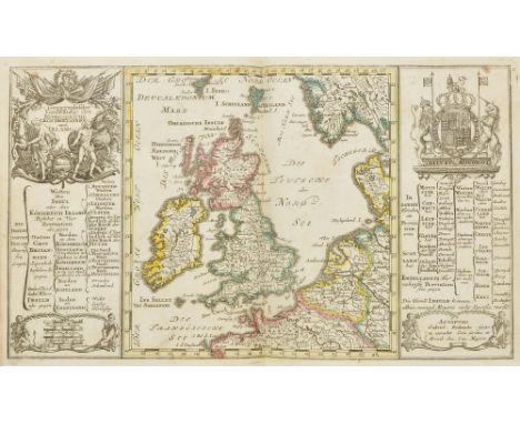 Bodenehr (Gabriel). Atlas Curieux, oder neuer und compendieuser atlas in welchem auser den General Land Carten von America, A