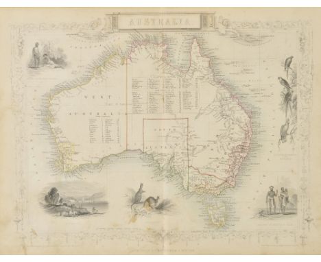 Martin (R. Montgomery). The Illustrated Atlas and Modern History of the World, published John Tallis & Company, circa 1860, d