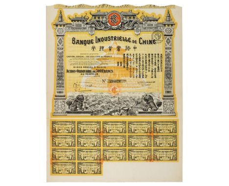 *Bonds and Share Certificates. A collection of over 200 certificates, mid 19th century to early 20th century,  including cert