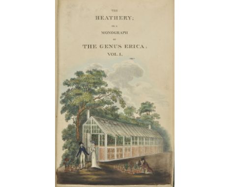 Andrews (Henry C.). The Heathery; or a Monograph of the genus Erica: 6 volumes, 2nd edition, corrected and enlarged, Henry G.