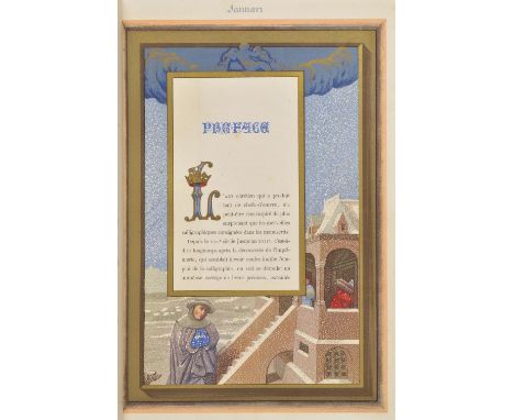A Kempis (Thomas). L'Imitation de Jesus-Christ , 2 volumes including Appendice, Paris: L. Curmer, 1856-58, decorative half-ti