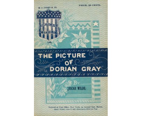 Wilde (Oscar). The Picture of Dorian Gray, 1st US printing, M.J. Ivers & Co., American Series 195, New York, June 22, 1890, 1