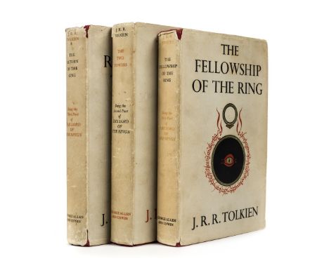 Tolkien (J.R.R.). The Fellowship of the Ring, 2nd impression, 1954; The Two Towers, 1st edition, 1954; The Return of the King