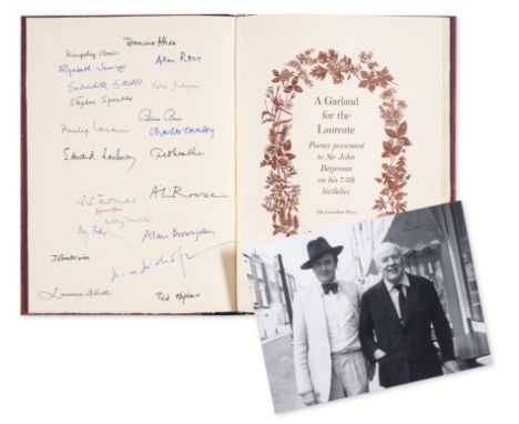 Whittington Press.- Pringle (Roger, editor) A Garland for the Laureate: Poems presented to Sir John Betjeman on his 75th birt