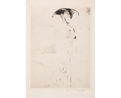Dumont-Wilden (L.) Fernand Khnopff, number 35 of 50 large paper copies on Japon with an original signed drypoint 'Les Grelots