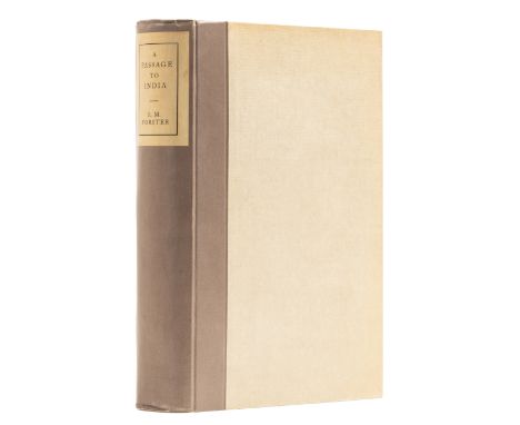 Forster (E.M.) A Passage to India, one of 200 copies signed by the author, title printed in red and black, additional spine l