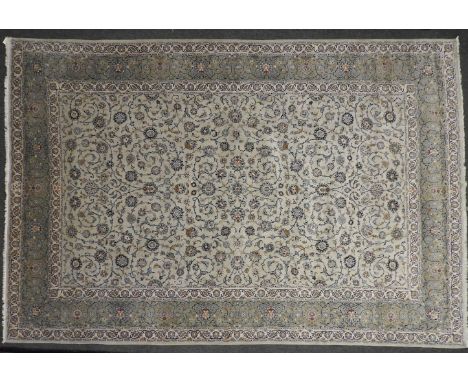 A Persian carpet, with all over foliate pattern 300 x 394
