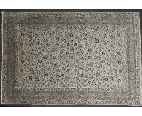 A Persian carpet, with all over foliate pattern 300 x 394