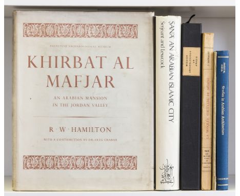 Near East.- Archaeology.- Hamilton (R.W.) Khirbat al Mafjar: an Arabian Mansion in the Jordan Valley, 1956 guidebook to the U