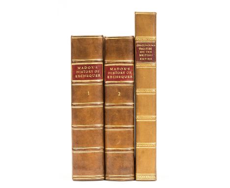 Madox (Thomas) The History and Antiquities of the Exchequer of the Kings of England, 2 vol., some spotting or mostly light fo