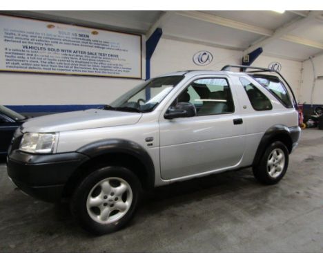 Make &amp; Model: L/Rover Freelander TD4 GSDate of Reg: AO03 RSVColour: Silvercc: 1951MoT: 16-04-2022Fuel Type: DIESELMileage