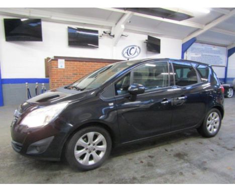 Make &amp; Model: Vauxhall Meriva SE TurboDate of Reg: DP10 LHFColour: Blackcc: 1364MoT: 31-10-2022Fuel Type: PETROLMileage: 