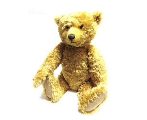 A STEIFF COLLECTOR'S TEDDY BEAR, 'BASEL THE CONE NOSED BEAR'   (for The Toy Shoppe of Richmond, VA), deep blond, limited edit