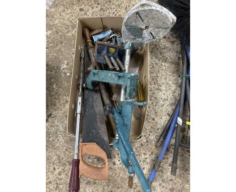 Box of mixed tools