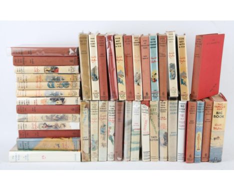 Blyton, Enid, hardback novels, mainly first editions, including: Five on a Kirrin Island Again (first edition, Hodder and Sto