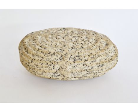 Peter Randall-Page RA (1954) hand carved granite “A Little Bit of Infinity – Stone 5", 2020, with invoice from the Rabley Gal