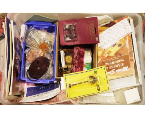 Large collection of modern dolls' house furniture&nbsp;and accessories&nbsp;including tables, chairs, sofas, display cabinets