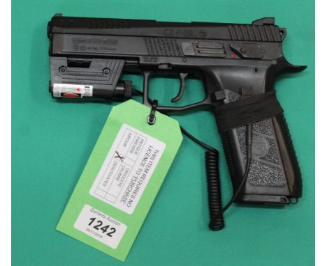 A CZ P-09 CO2 .177 air pistol with laser sight, as a post 1939 air weapon the restrictions of the Crime Reduction Act apply t