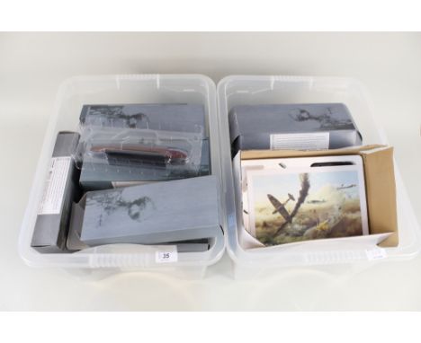 A quantity of boxed Atlas model ships (two boxes)