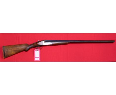A Spanish 12 bore S/S B/L/N/E shotgun with 29 1/2" barrels, S/No.32930, with good bores, this item can only be purchased by s