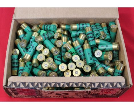 Approx two hundred and fifty 12 bore cartridges, this item can only be purchased by someone with a current valid shotgun cert
