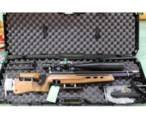 A custom Air Arms 5400 M.P.R FT P.C.P. .177 cal air rifle, in overall excellent cosmetic condition, complete with a Niko Stir
