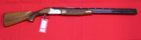 A Lanber 12 bore O/U multichoke shotgun with 27 1/2" barrels, this shotgun is in overall fine condition with excellent bores 