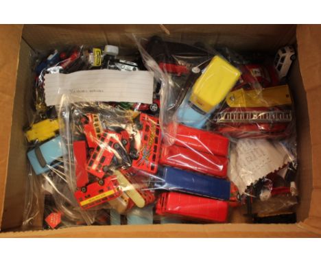 Unboxed models, Dinky, Corgi, Matchbox etc