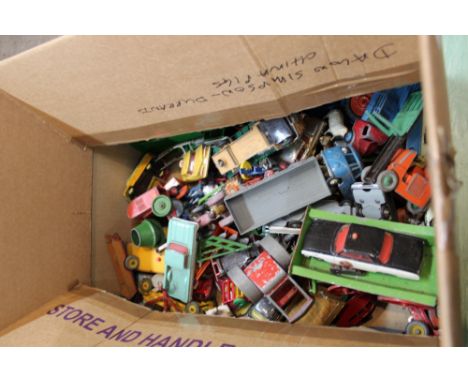 Corgi, Dinky and other die cast models plus lead animals and figures